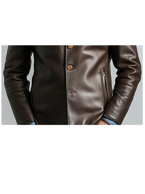 Alexander Leather Brown Jacket – Men’s Leather Jacket (Brown)