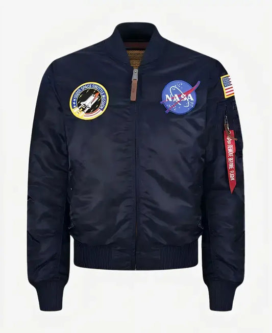 Alpha Industries MA-1 VF NASA Badge Bomber Recreated Jacket