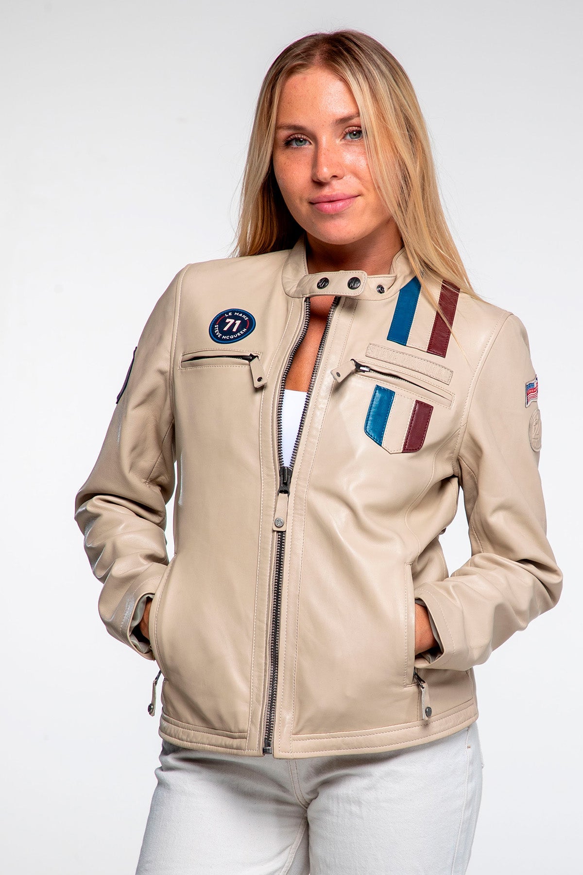 Women's Steve McQueen x Le Mans Amber Ecru Jacket