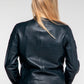 Steve McQueen x Le Mans Amber Navy Blue Jacket for Women