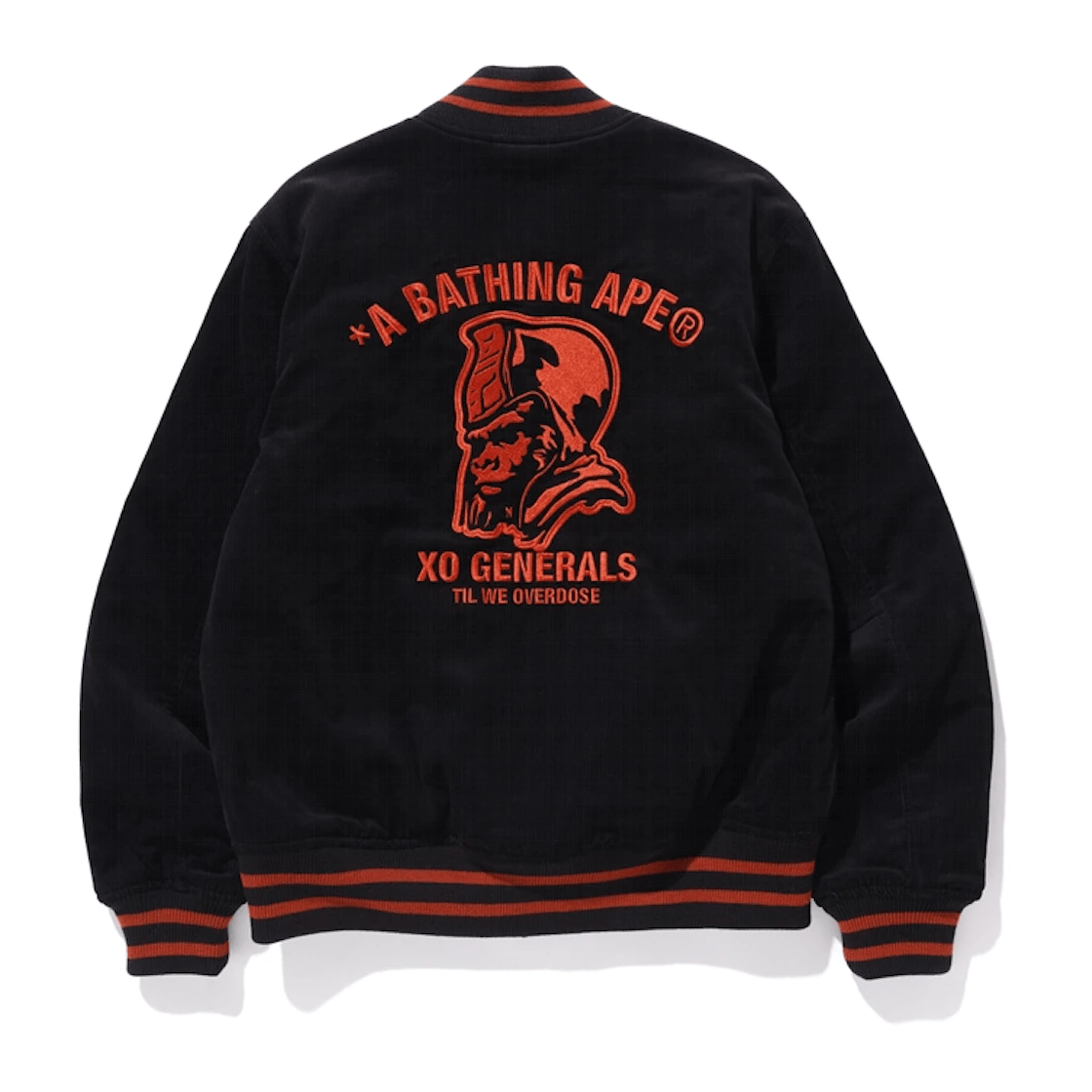 The Weeknd Xo Jackets Black Wool Varsity Jacket