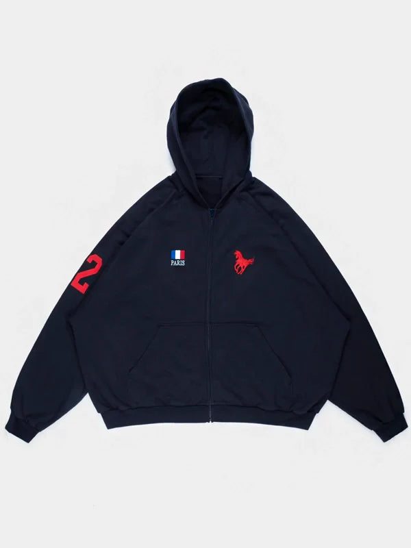 Balenciaga Polo Hoodie Recreated Edition