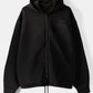Bershka Zip-Up Slogan Hoodie Recreated Edition
