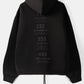 Bershka Zip-Up Slogan Hoodie Recreated Edition