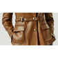 Bonnie Leather Brown Jacket - Women Leather Jacket Brown
