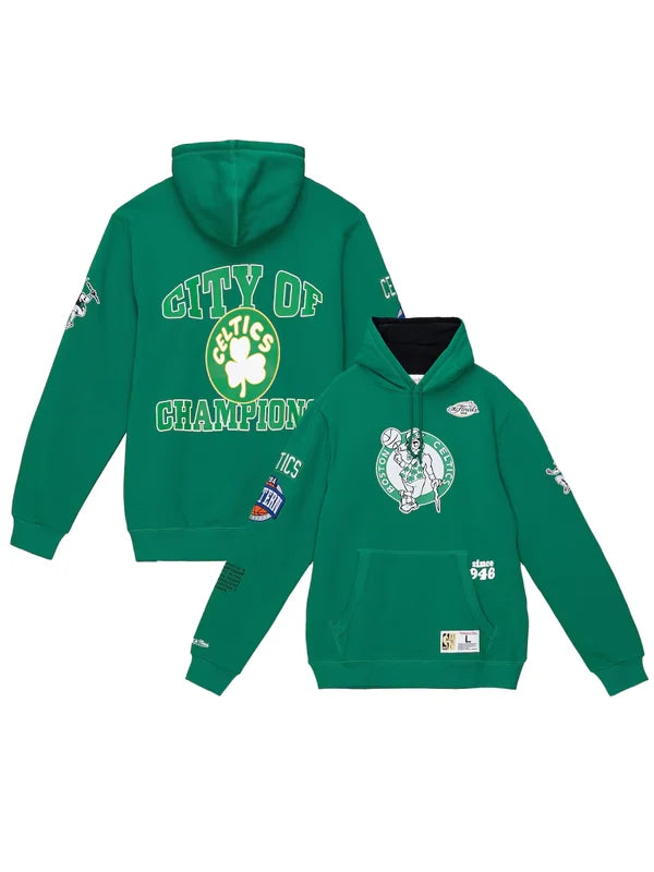 Boston Celtics Hoodie – Official NBA Fan Essential Recreated Edition