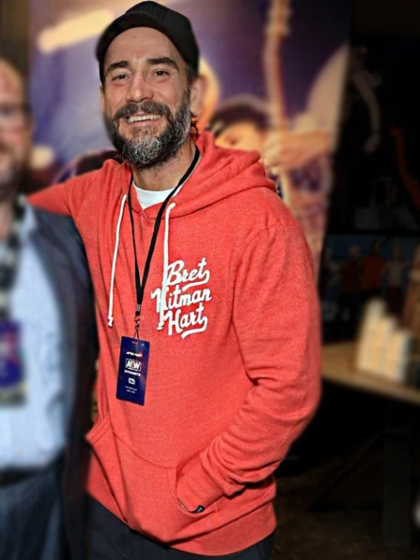 Bret Hart Hitman Orange Hoodie – Iconic Wrestling Style Meets Everyday Comfort Recreated Edition