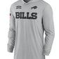 2024 Buffalo Bills Salute to Service Long Sleeve Hooded T-Shirt