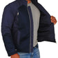 Captain America Steve Rogers Blue Jacket