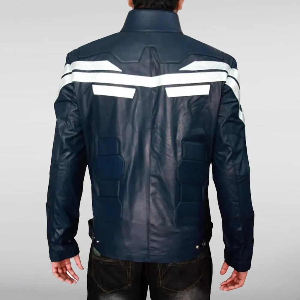 The Winter Soldier Captain America Blue Jacket