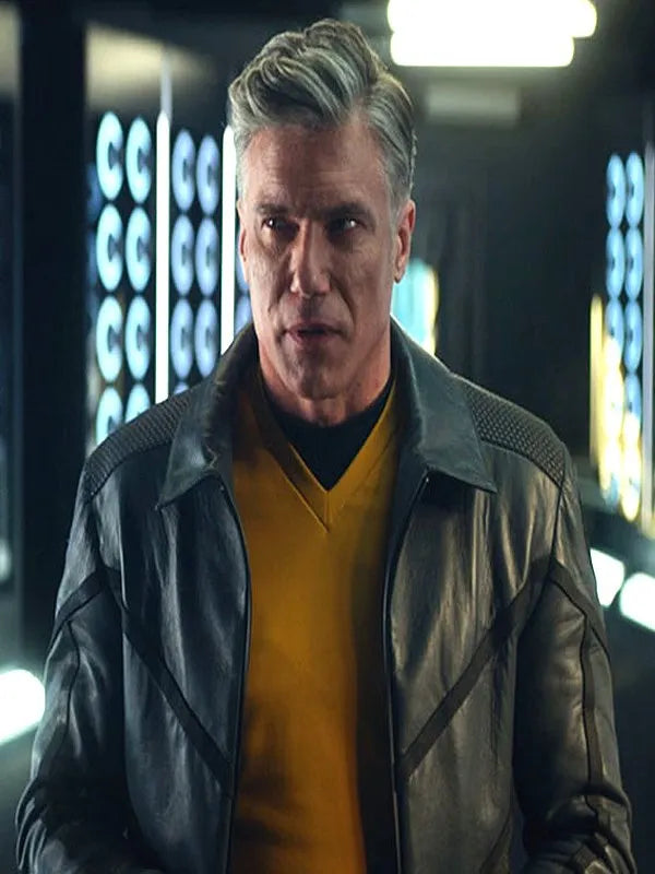 Star Trek Strange New Worlds Leather Jacket