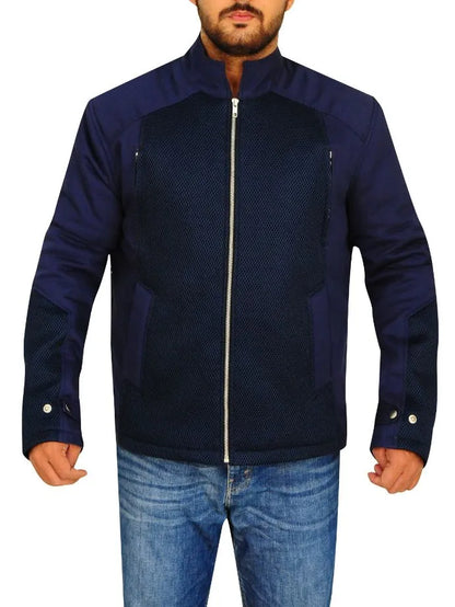 Captain America Steve Rogers Blue Jacket