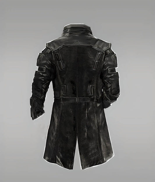 Goro Takemura Red Leather Coat