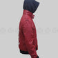 Samurai 2077 Red Leather Jacket