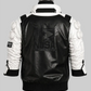 Nusa White Leather Jacket
