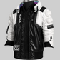 Nusa White Leather Jacket