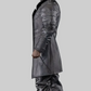 Solomon Reed Black Leather Coat