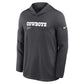 Dallas Cowboys Sideline Performance Long Sleeve Hoodie T-Shirt 🏈 Recreated Edition
