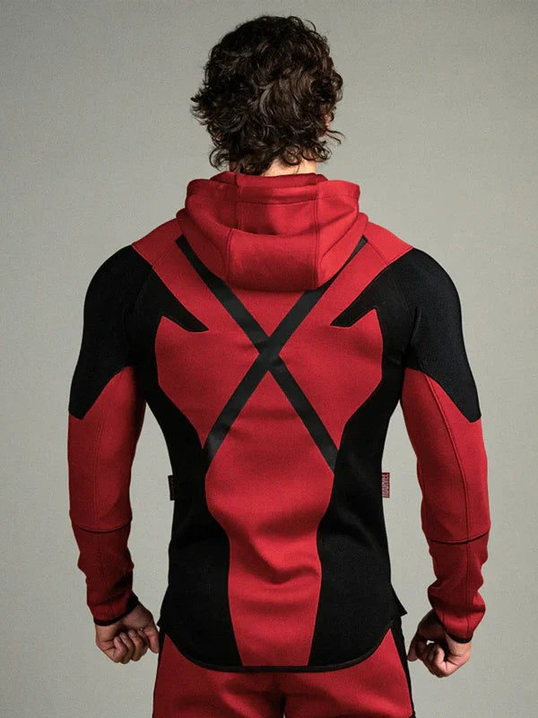 Deadpool Hoodie 🖤🩸 Recreated Edition