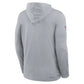 Detroit Lions Sideline Performance Long Sleeve Hoodie T-Shirt 🦁💙 Recreated Edition