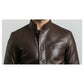 Edward Leather Brown Jacket – Men’s Leather Jacket (Brown)