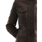 Florence Leather Brown Jacket – Women’s Leather Jacket (Brown)