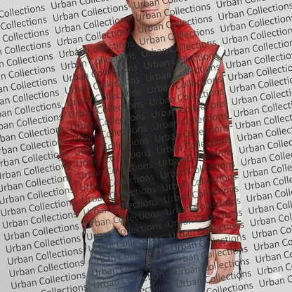 Michael Jackson Bad Tour Thriller Leather Jacket