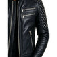 Grayson Black Leather Jacket – Men’s Premium Black Leather Jacket