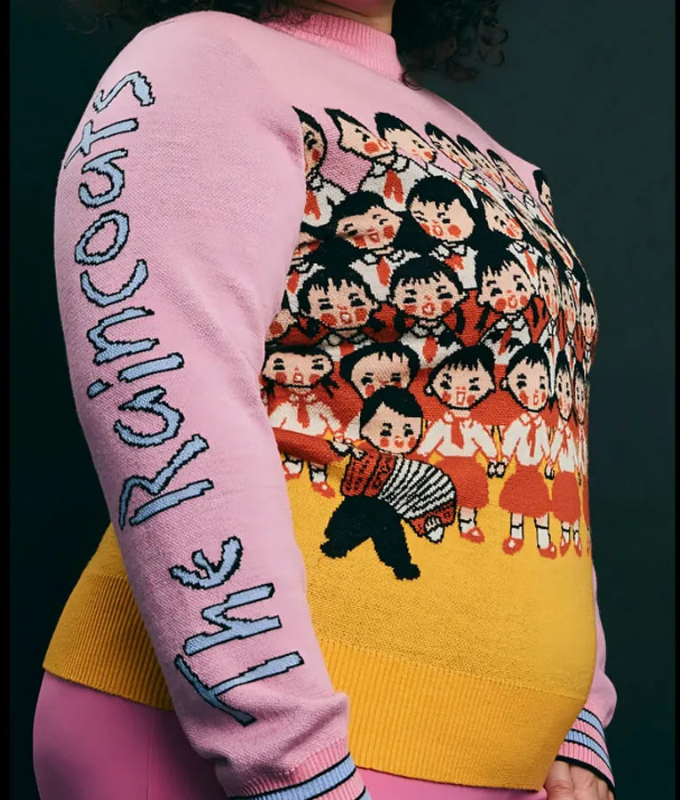 Great British Bake Off S015 Noel Fielding School Choir Print Sweater