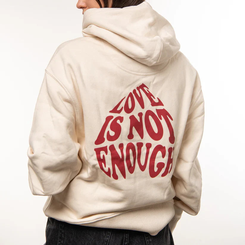 Love Is Not Enough Hoodie Hennything is Possible Hoodie Recreated Edition