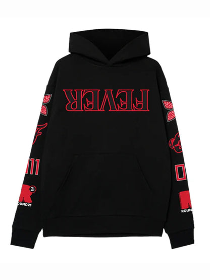 Indiana Fever WNBA x Round21 Stranger Things Parallel Hoodie Recreated Edition