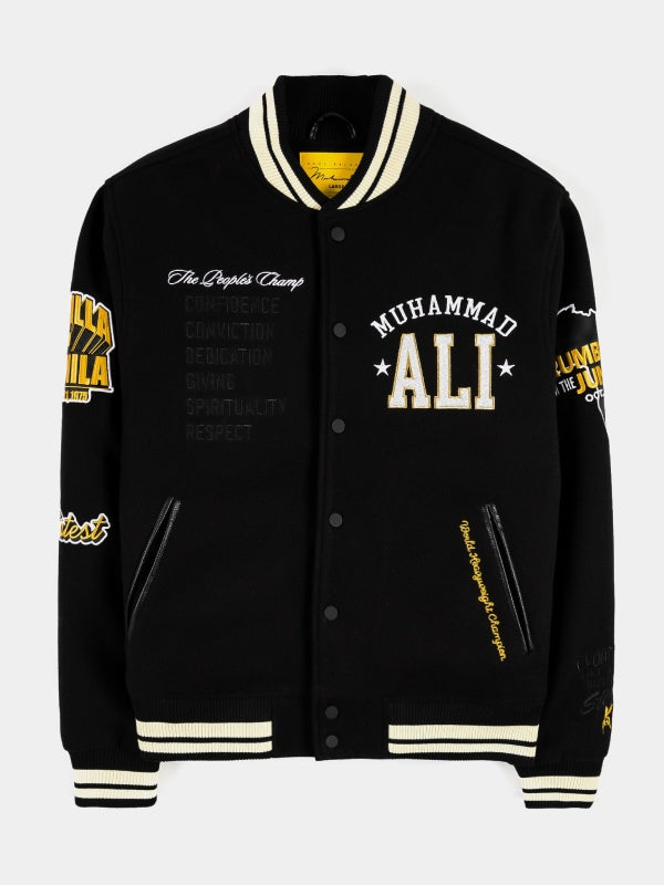 Jalen Hurts Muhammad Ali Varsity Jacket