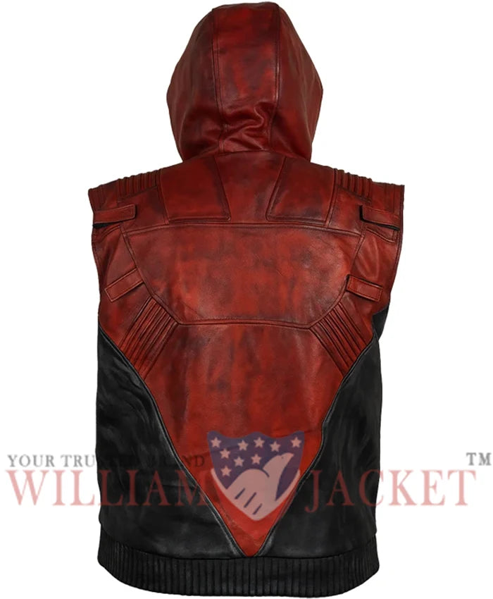 Jason Todd Red Hood Leather Vest