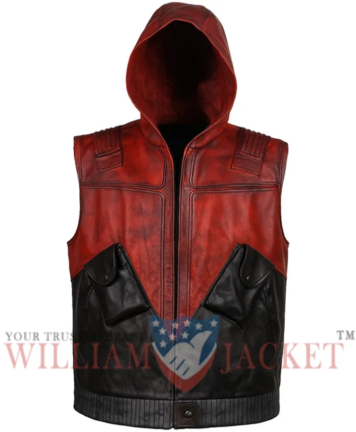 Jason Todd Red Hood Leather Vest