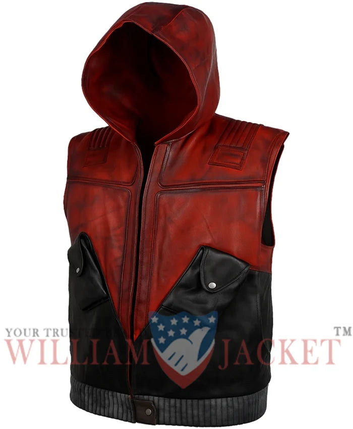 Jason Todd Red Hood Leather Vest