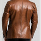 John Brown Premium Leather Blazer – For Men