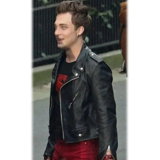 Superman and Lois Jordan Elsass Biker Leather Jacket