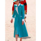 Trooping The Colour 2025 Kate Middleton Blue Coat Dress – Regal Elegance &amp; Timeless Style