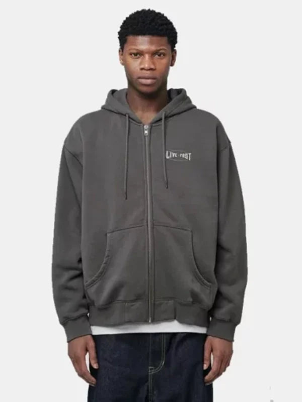 LFDY Zip-Up Hoodie Hennything is Possible Hoodie Recreated Edition