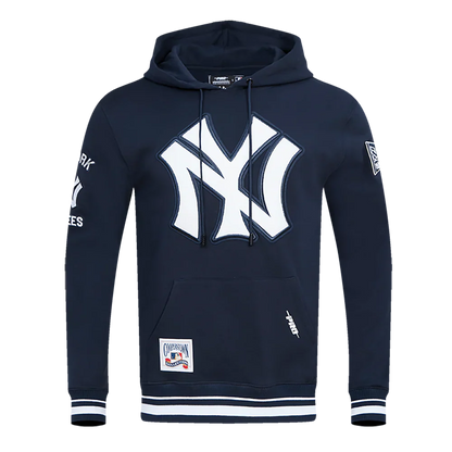 New York Yankees Pro Standard Blue Hoodie Recreated Edition