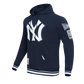 New York Yankees Pro Standard Blue Hoodie Recreated Edition