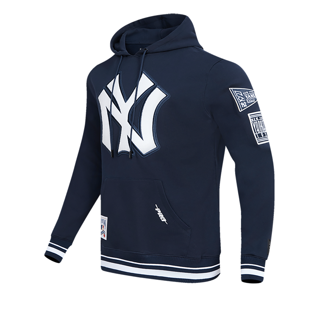 New York Yankees Pro Standard Blue Hoodie Recreated Edition