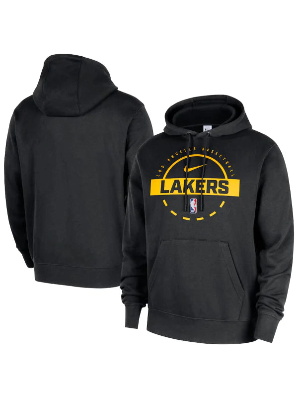 Lakers Nike 2025/26 Authentic Practice Club Hoodie Recreated Edition