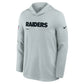 Las Vegas Raiders Sideline Performance Long Sleeve Hoodie T-Shirt Recreated Edition