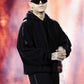 Lazza Black Hoodie Recreated Edition