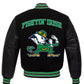 Letterman Notre Dame Fighting Irish Black Varsity Jacket