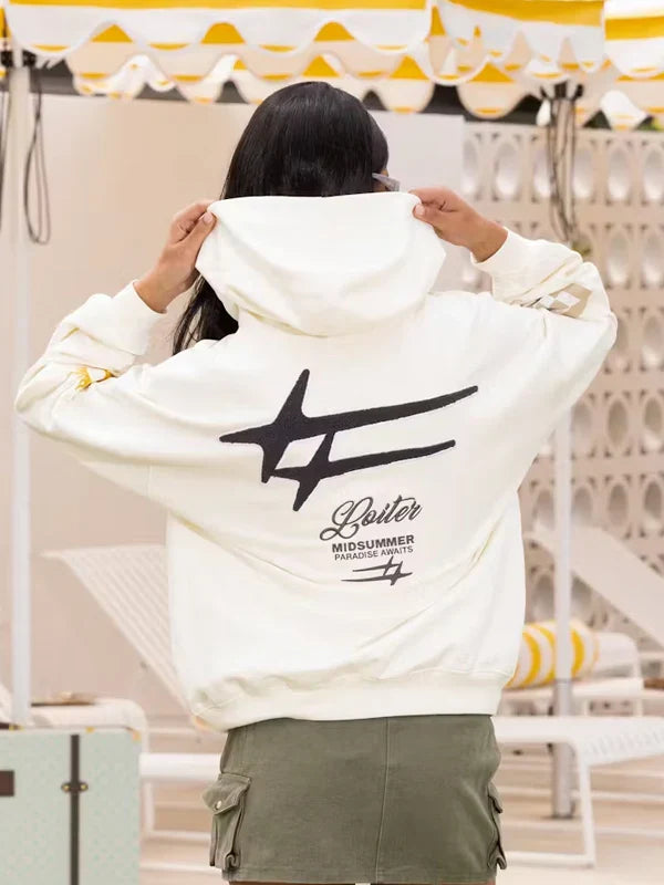 Loiter Patchwork Hoodie Hennything is Possible Hoodie Recreated Edition