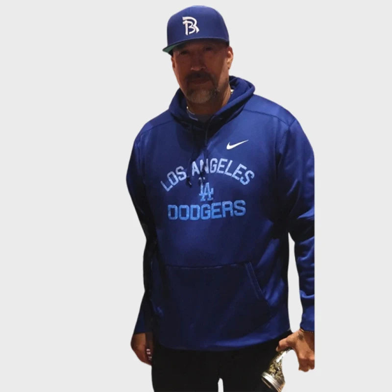 B-Real LA Dodgers Hoodie – Street Style Meets Dodgers Pride Recreated Edition