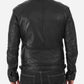 Men’s Black Leather Biker Jacket