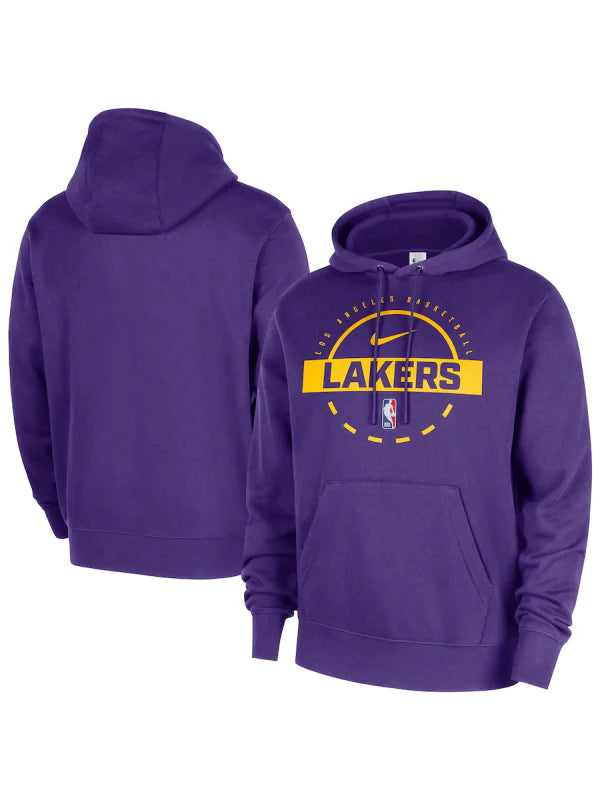 Lakers Nike 2025/26 Authentic Practice Club Hoodie Recreated Edition
